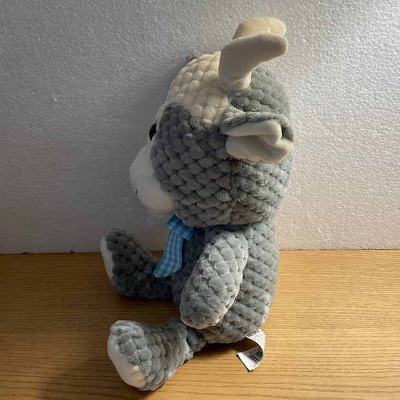 Kellytoy Billy Goat Plush Ram Waffle Quilted Texture Bow Tie Stuffed Animal 16" - Picture 2 of 10